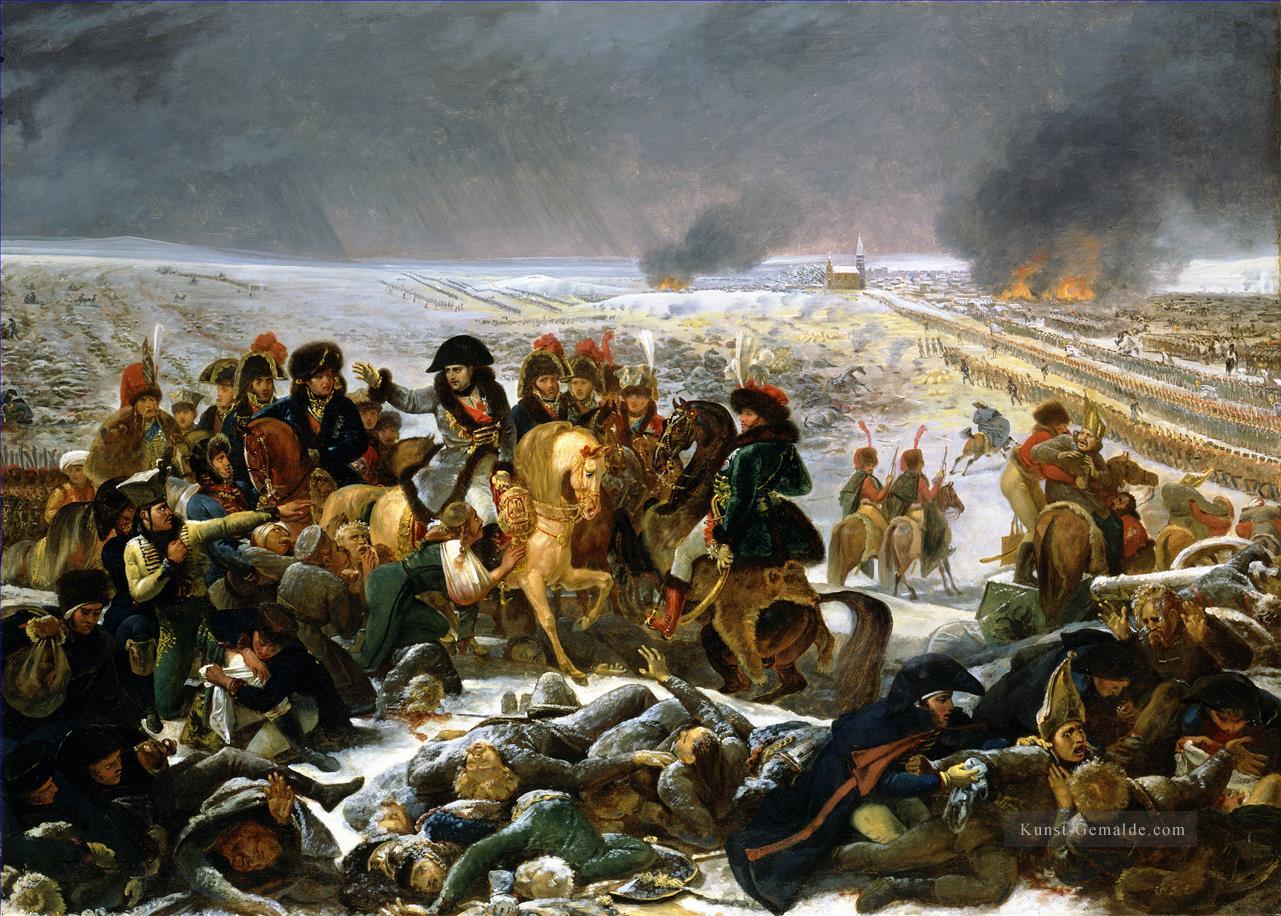 Napoleon auf dem Schlachtfeld von Eylau von Antoine Jean Gros Militärkrieg Ölgemälde